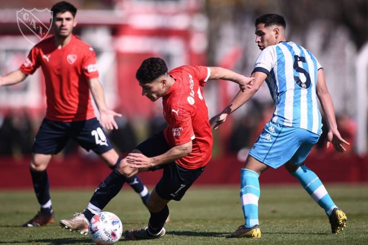 Por la quinta fecha del torneo de Reserva, #Independiente igualó con Racing por 1 a 1.