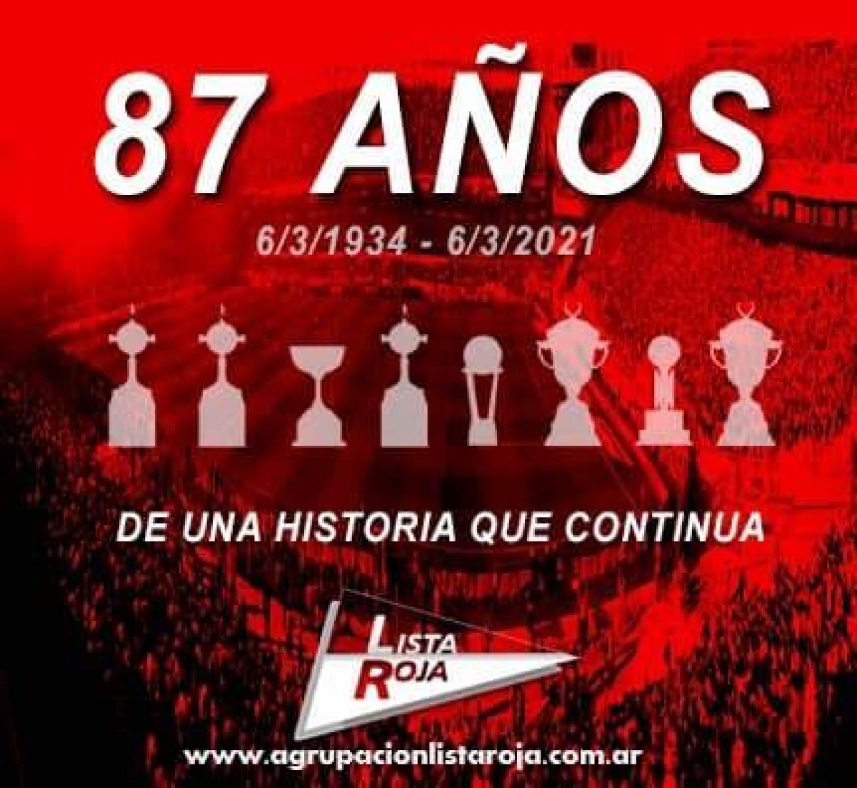 "Lista Roja": Cumple 87 años.-