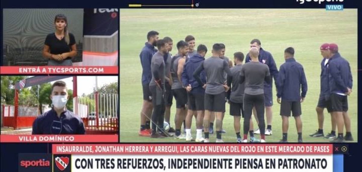 @GastonEdul Julio Falcioni prueba con Chaco Insaurralde de titular.