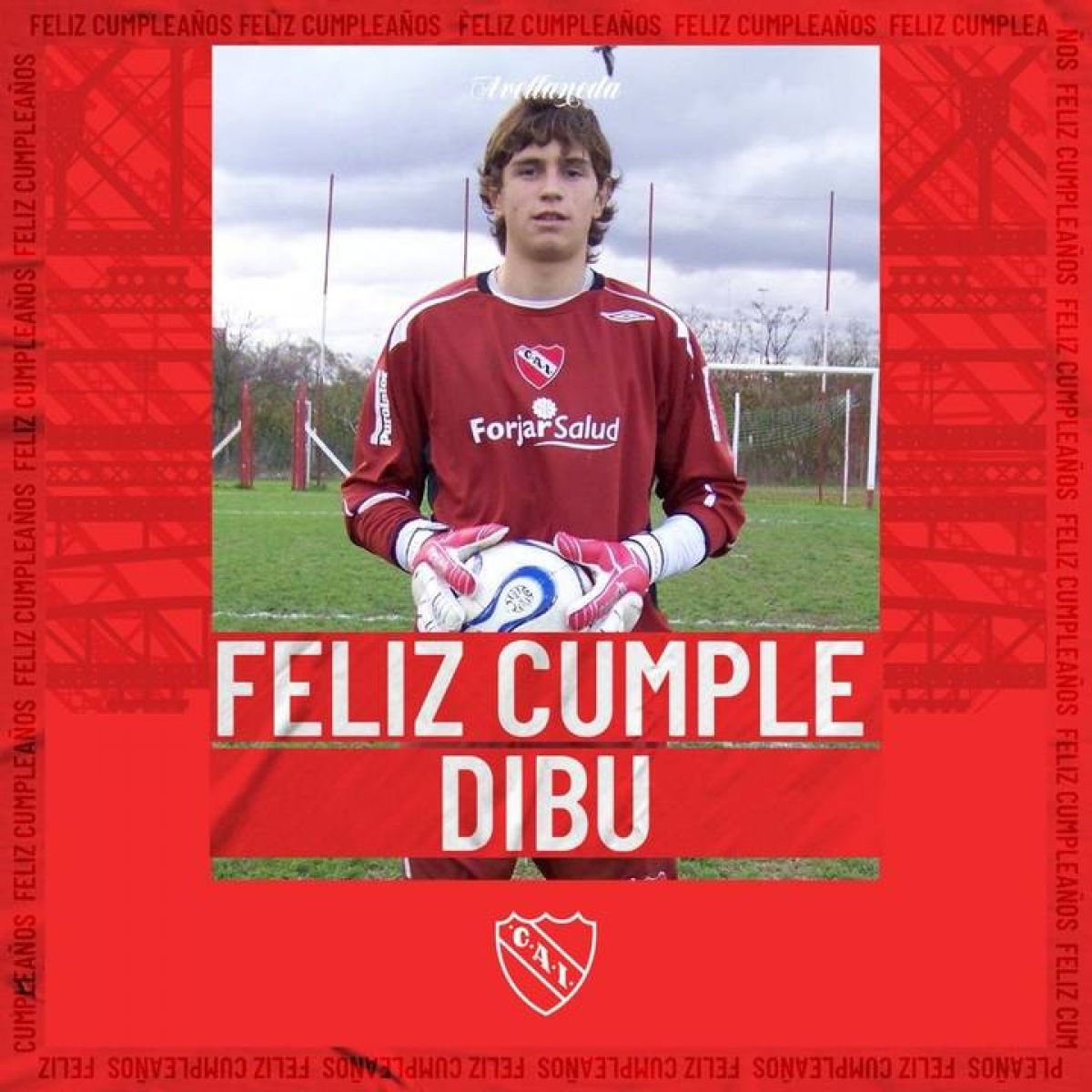 ¡Feliz cumpleaños Dibu!  @emimartinezz1