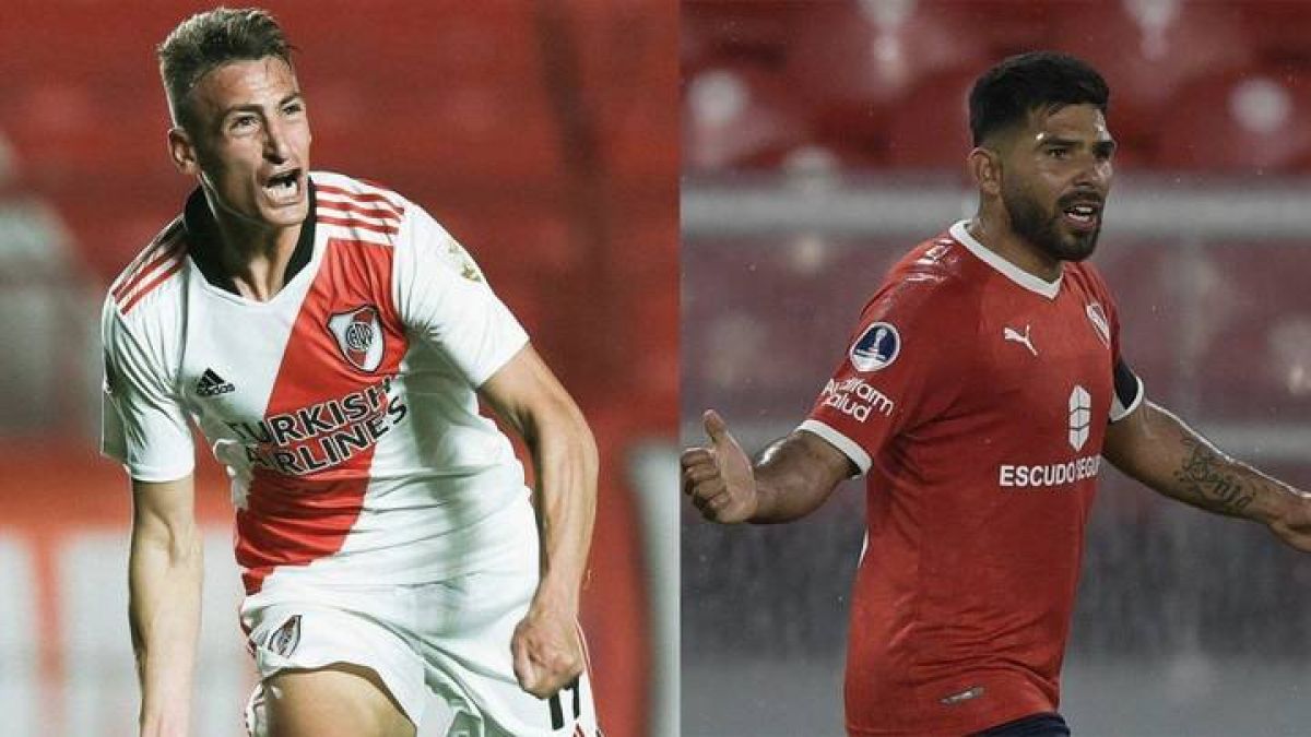 River e Independiente jugarán mañana el clásico de la fecha. "DIARIO POPULAR".-