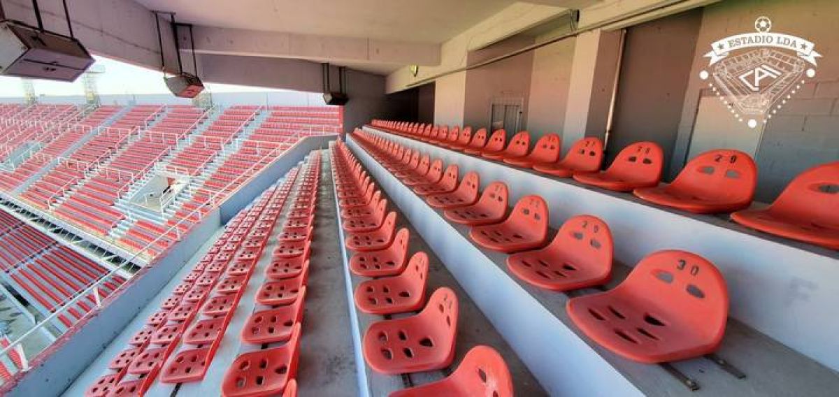 @Estadio_LDA ¡Se están realizando tareas de pintura en el interior de las Gargantas 2 y 4!.
