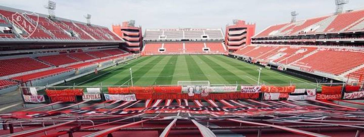 @Independiente EL LUGAR MÁS LINDO DEL MUNDO ESTÁ LISTO.