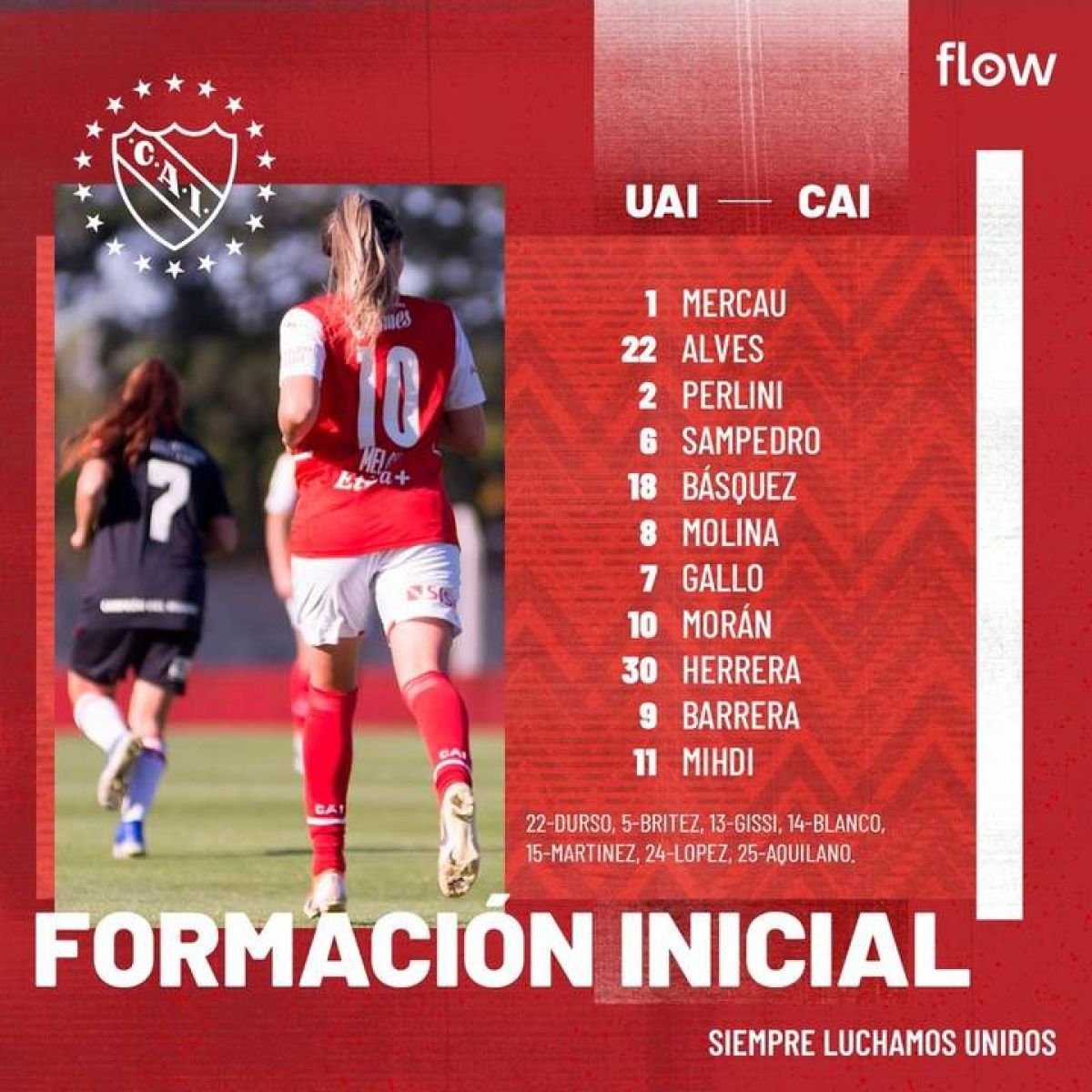LAS DIABLAS JUGARON MUY BIEN Y EMPATARON CONTRA URQUIZA...