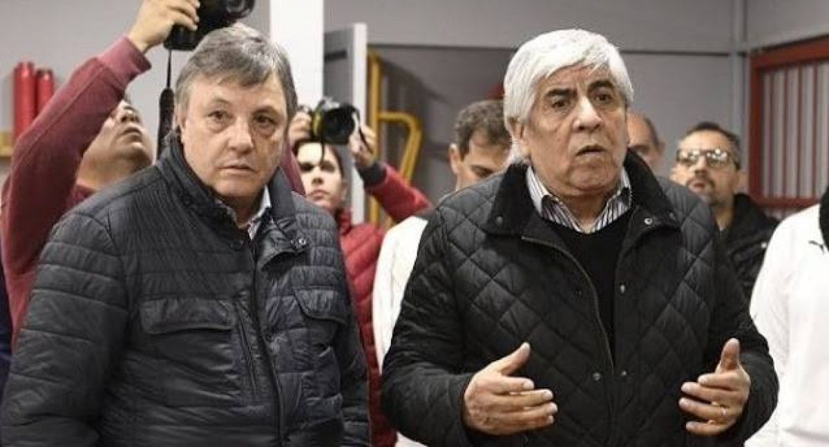 Héctor Maldonado: "El único presidente que vamos a apoyar es a Hugo Moyano, yo no me voy a postular."