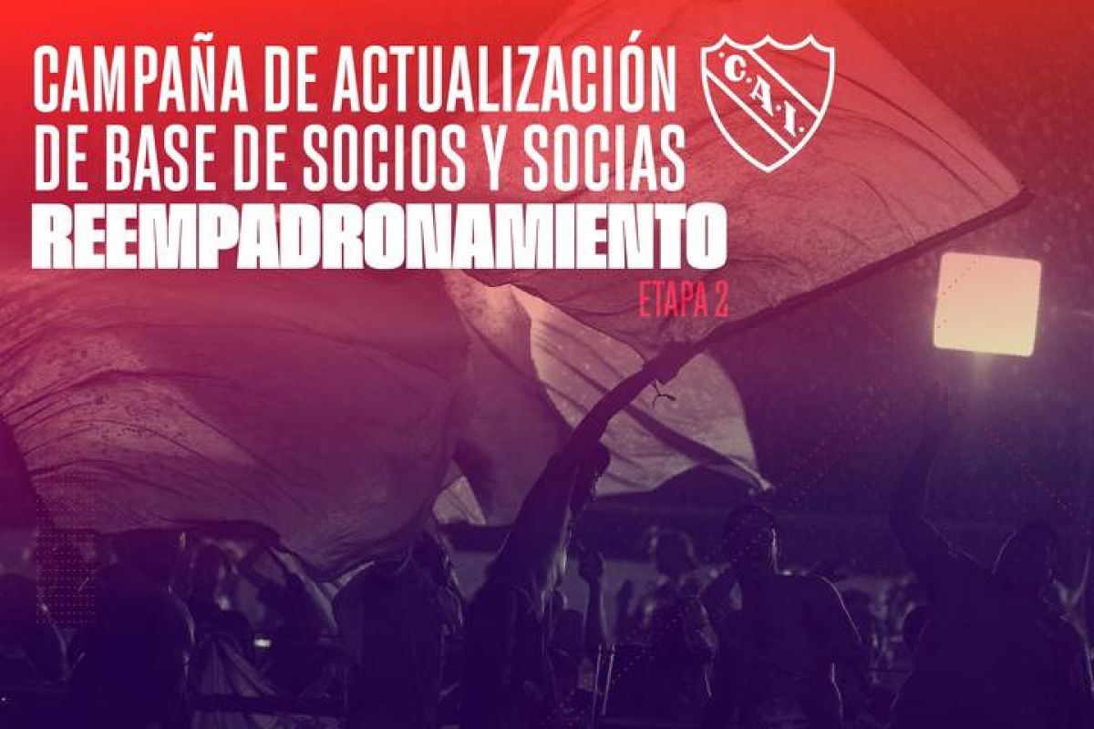 ACTUALIZACIÓN DE SOCIOS Y SOCIAS - REEMPADRONAMIENTO.-