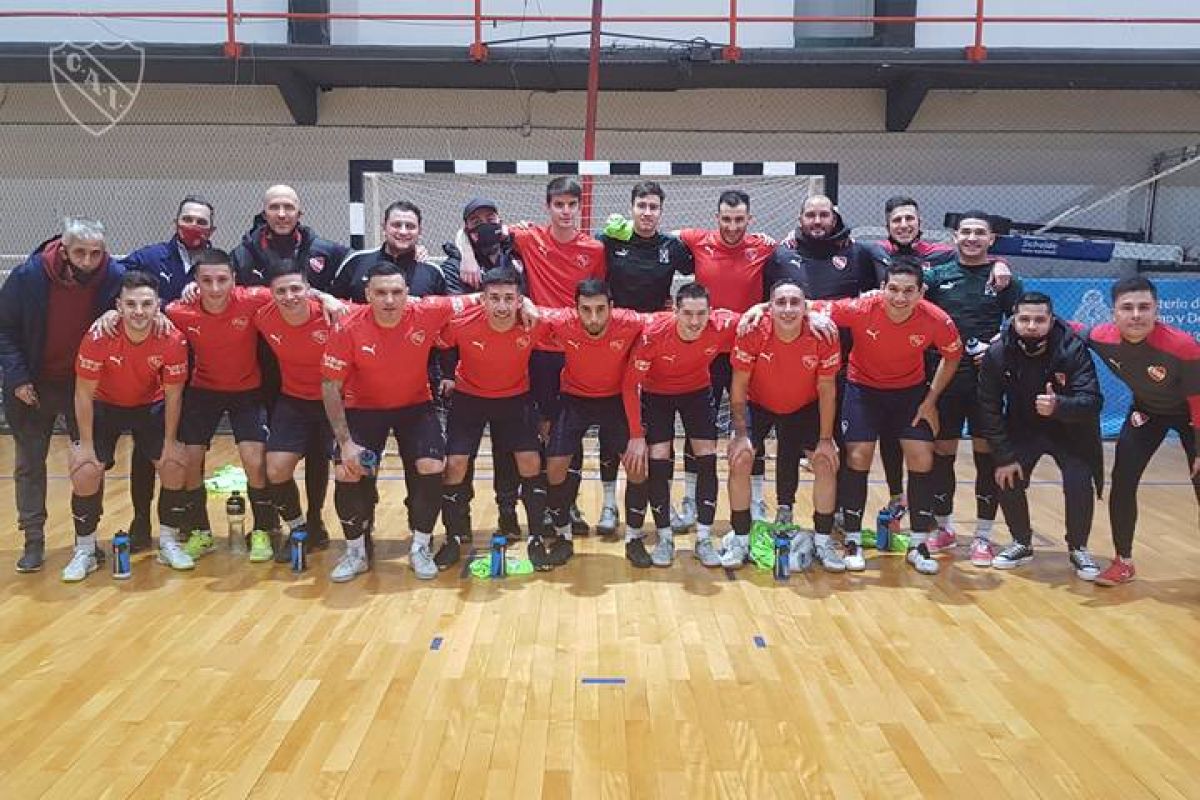 #Independiente superó 4-3 a San Lorenzo en la primera fecha del torneo de Futsal.