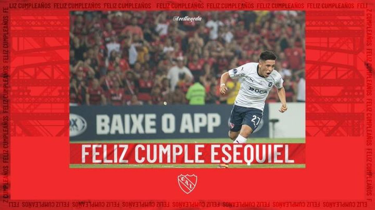 ¡Feliz cumpleaños, Esequiel!   #TodoRojo