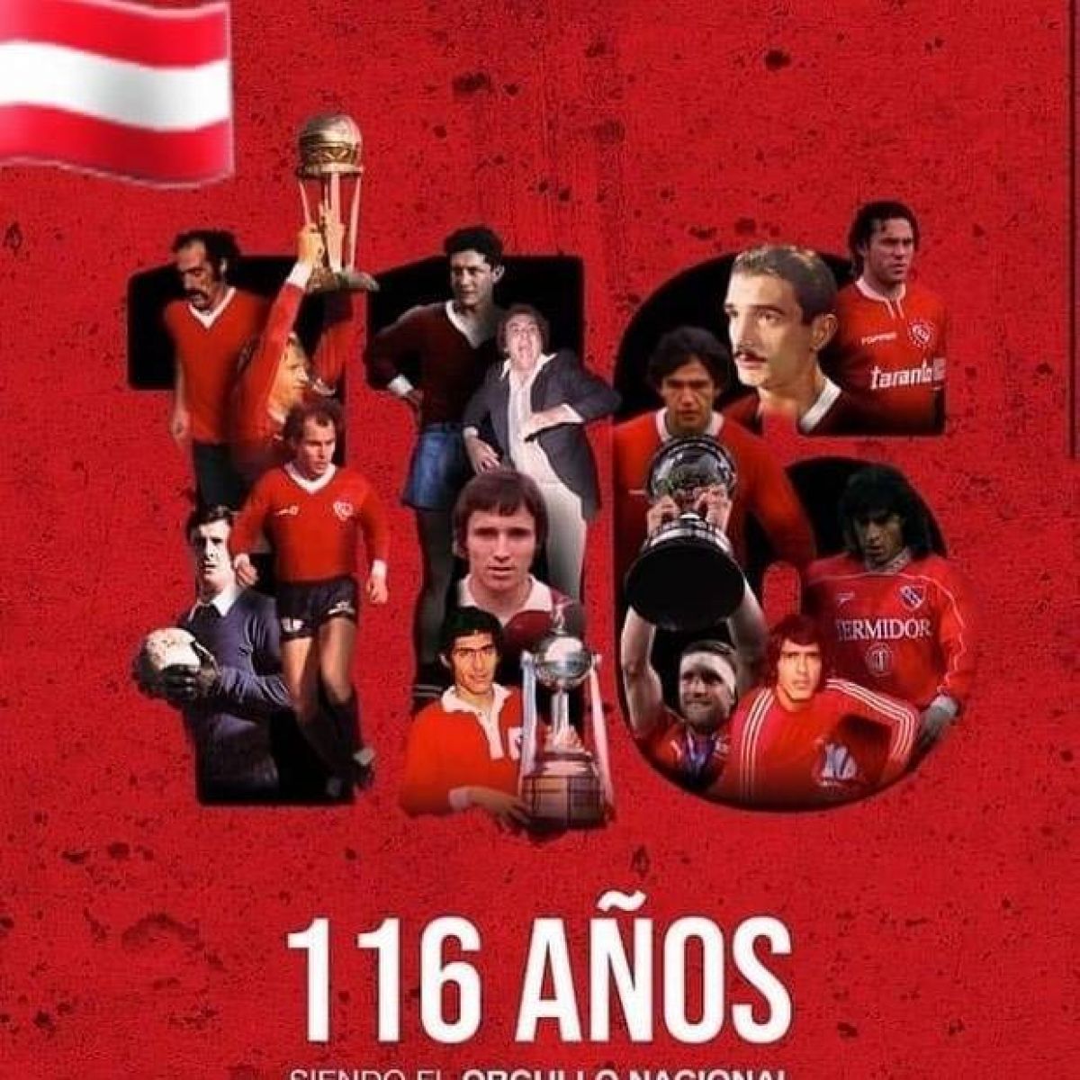Agrupación "Lista Roja". FELICES 116 AÑOS.