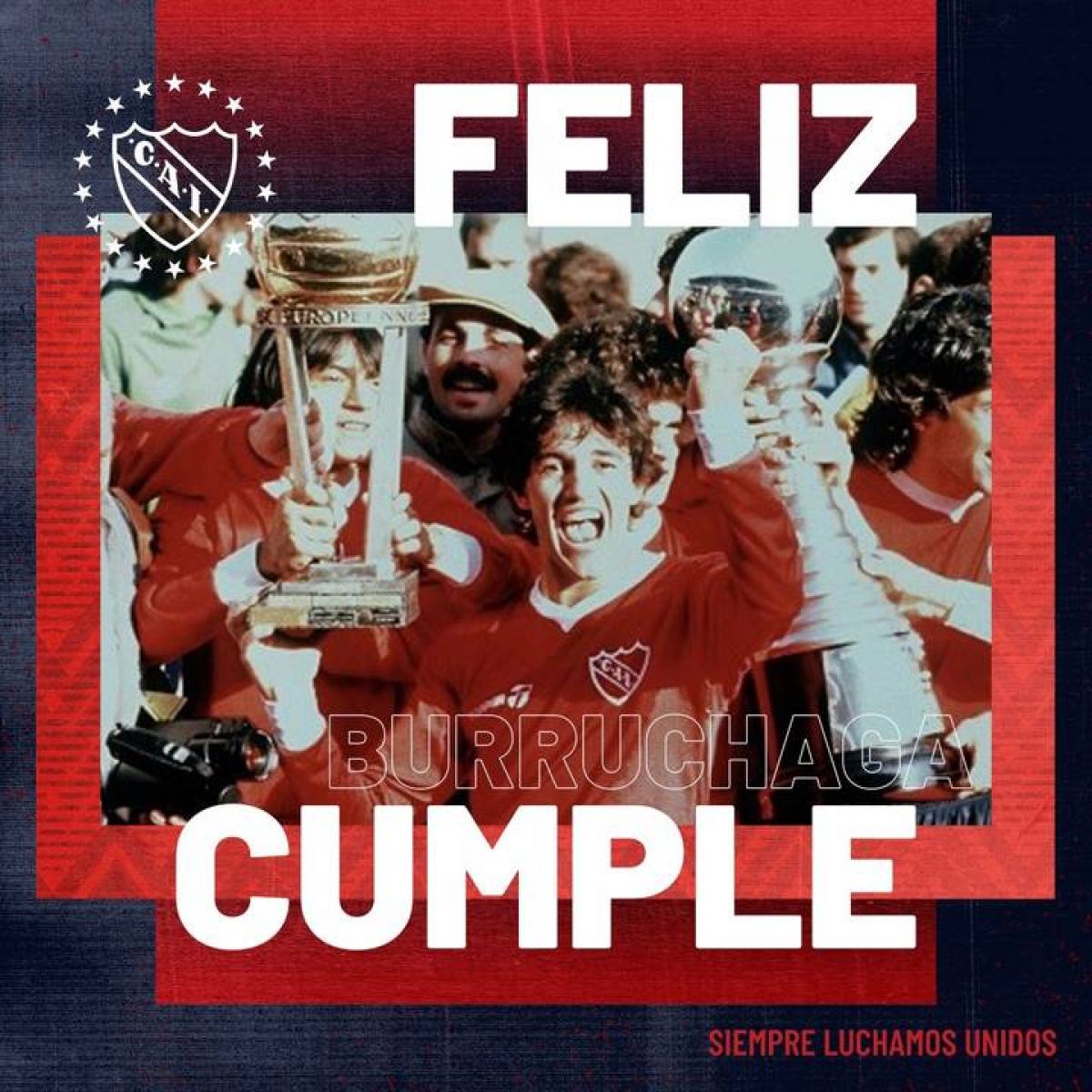 ¡Feliz cumpleaños Burru! #TodoRojo