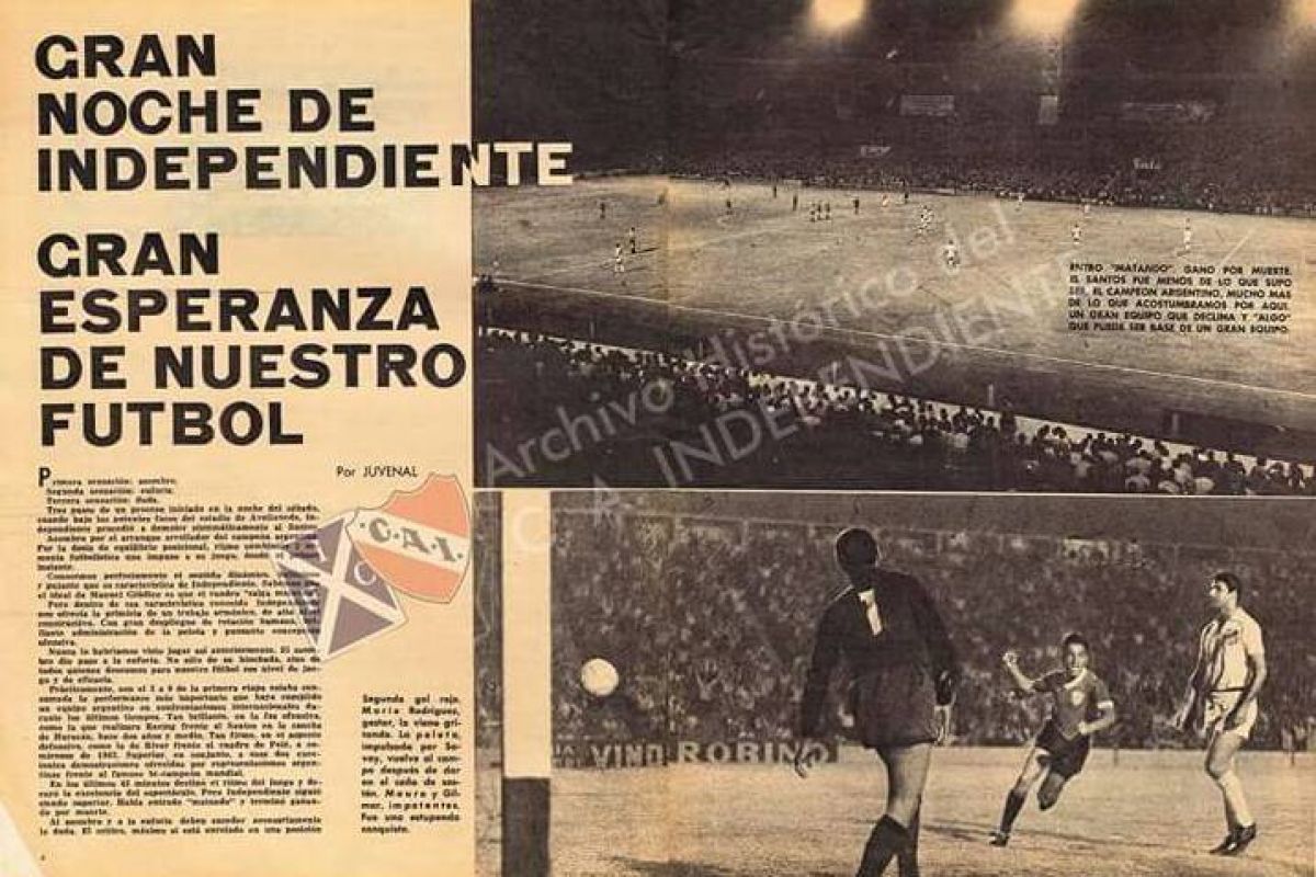 #INDEPENDIENTE... ENTRE RECUERDOS Y PENAS...