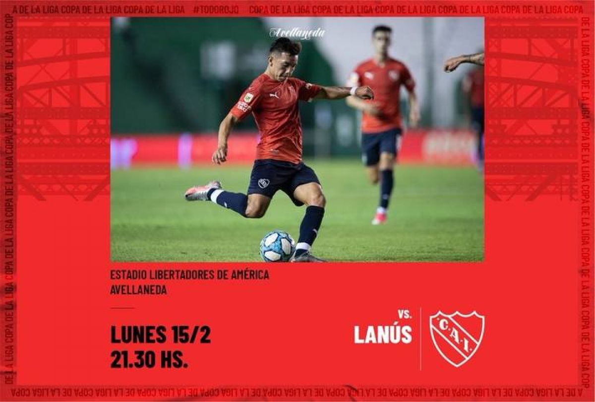 @Independiente Hoy jugamos en el lugar más lindo del mundo.