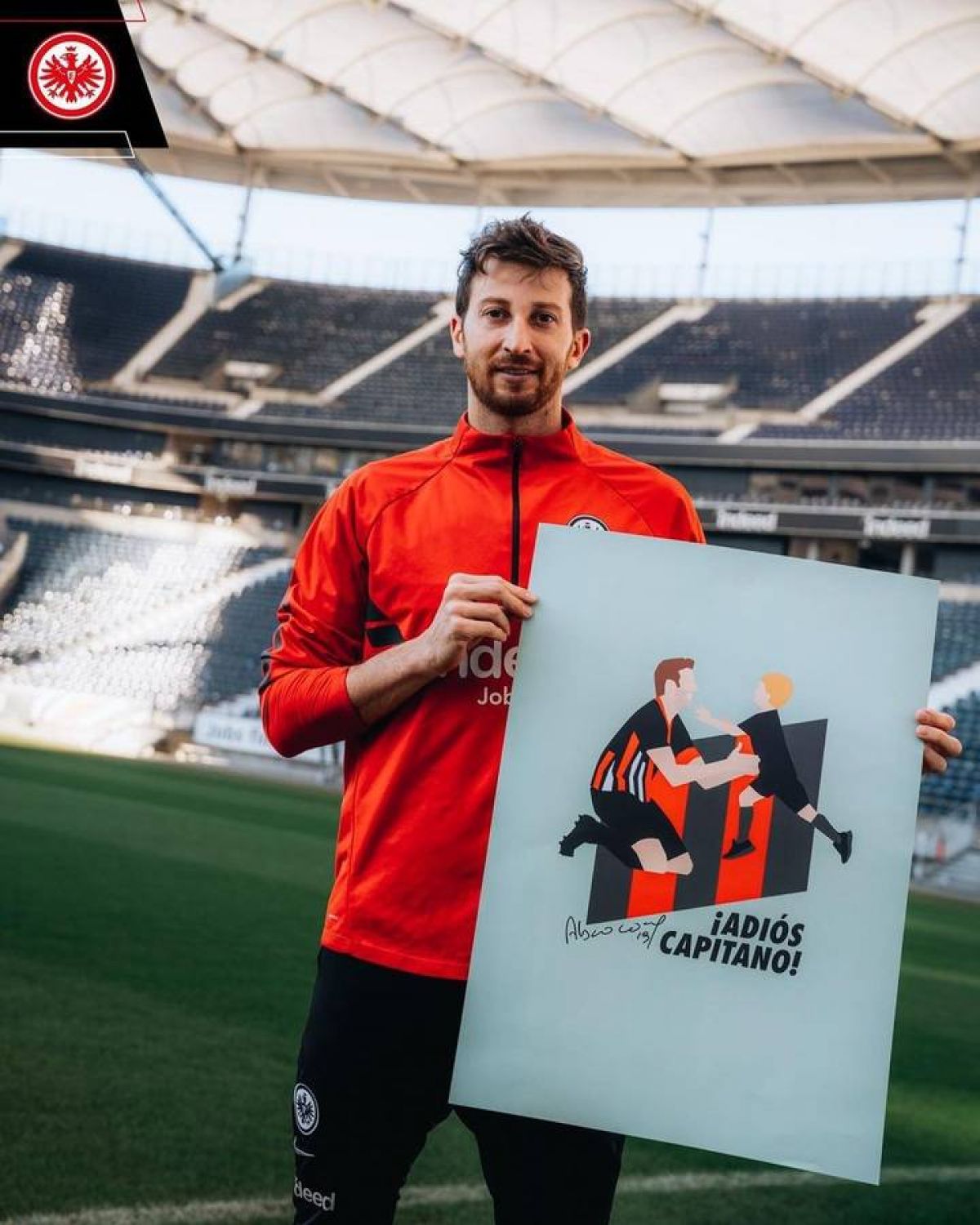 SportsCenter @SC_ESPN ) David Abraham jugará mañana su último partido con el Eintracht.