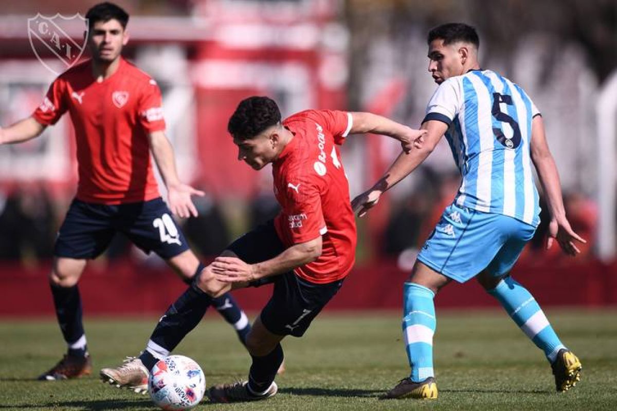 Por la quinta fecha del torneo de Reserva, Independiente igualó con Racing por 1 a 1.