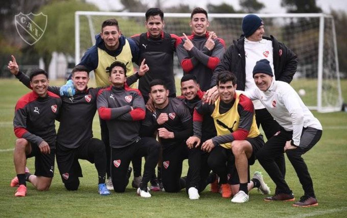 "#INDEPENDIENTE") IMÁGENES DEL ENTRENAMIENTO DE HOY.-