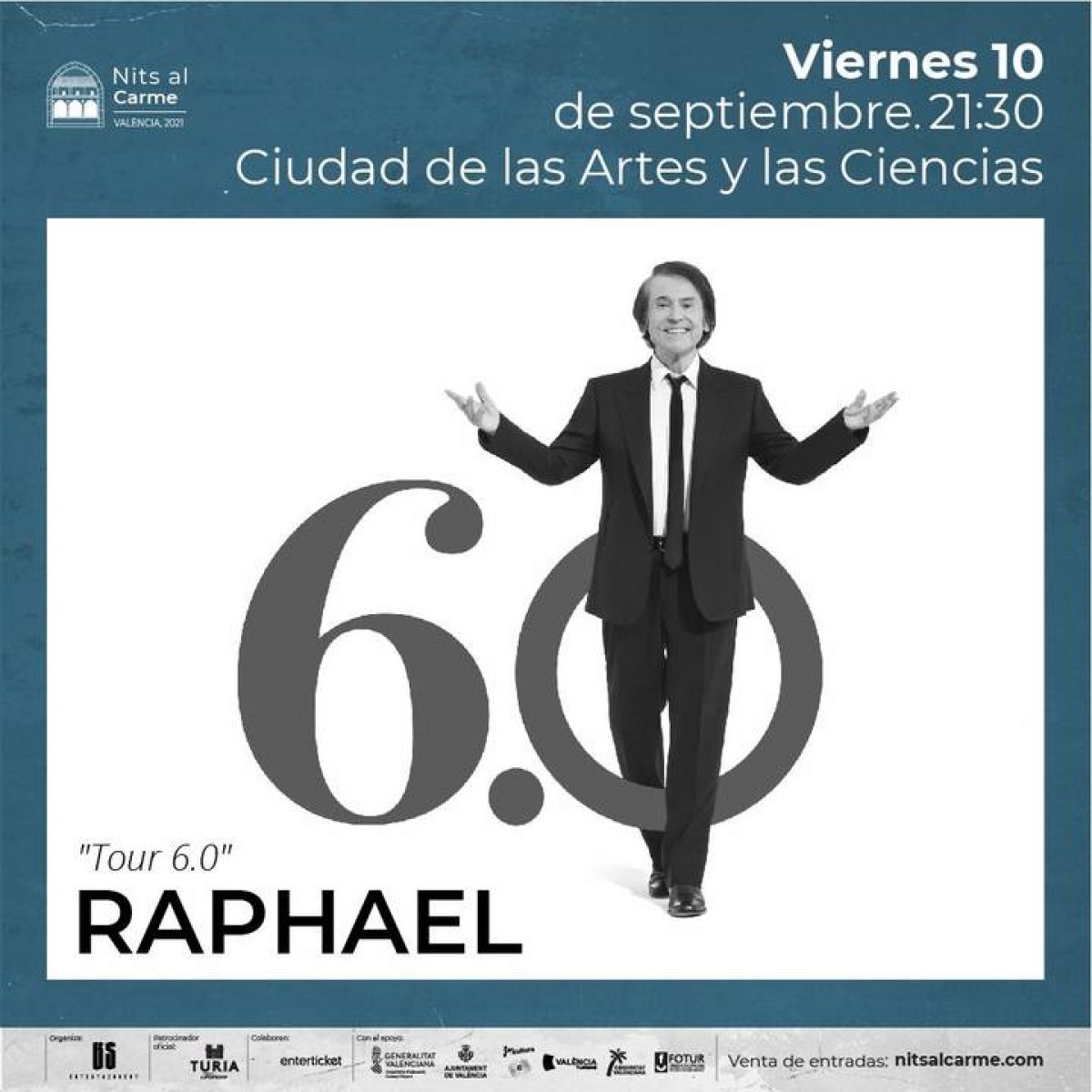 TODO EL FIN DE SEMANA EN @GAMA1490) "#RAPHAELinfinito" CON EL INSUPERABLE @RAPHAELartista... LA GIRA, SUS CANCIONES... DANIEL GALOTO, PRESENTA...