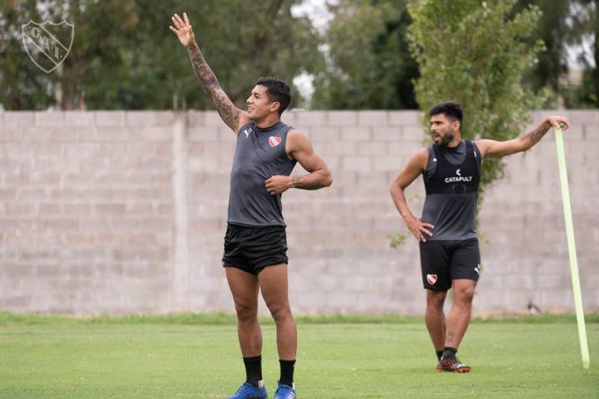 Entrenamiento en Villa Domínico.