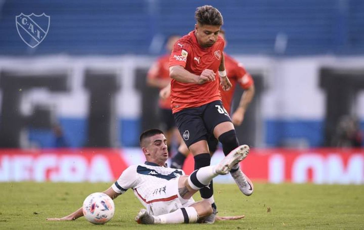 En un partido muy parejo, #Independiente cayó por 1 a 0 ante Vélez en el Amalfitani.