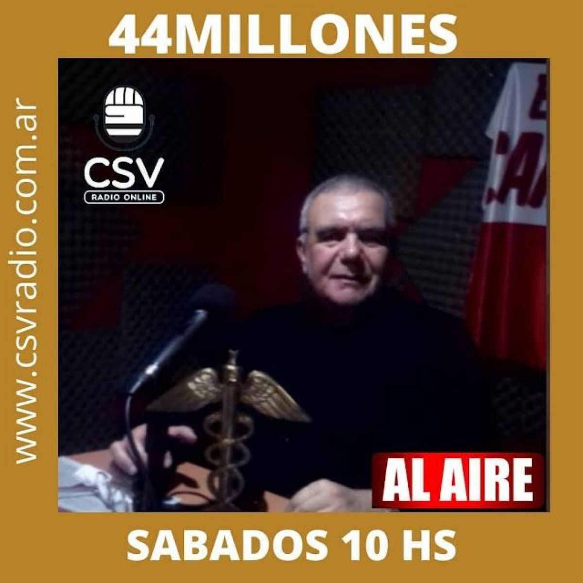 NUEVA APP PARA ESCUCHAR #CSV RADIO - CSV Radio Online @CSVRadio_online - @44millones .- TODOS LOS SÁBADOS A LAS 10.00 HORAS.-