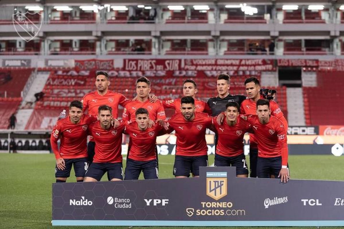 El posible equipo de Independiente para enfrentar a Platense.