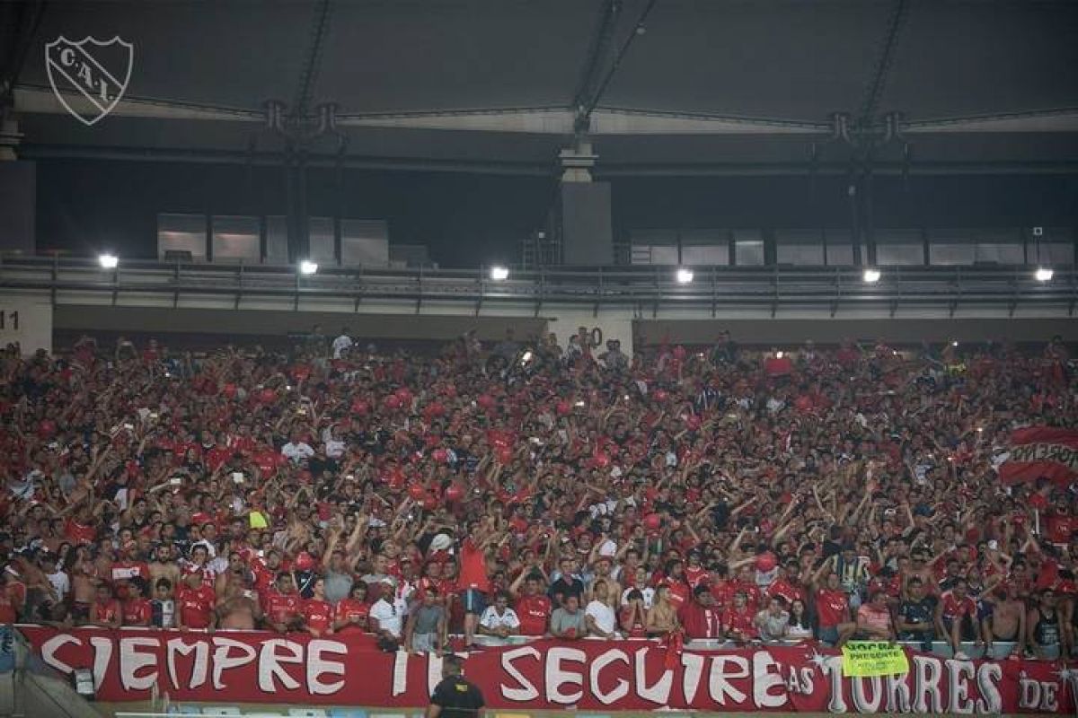 @Independiente Jaja cómo vas a dar la vuelta dos veces en el @maracana.