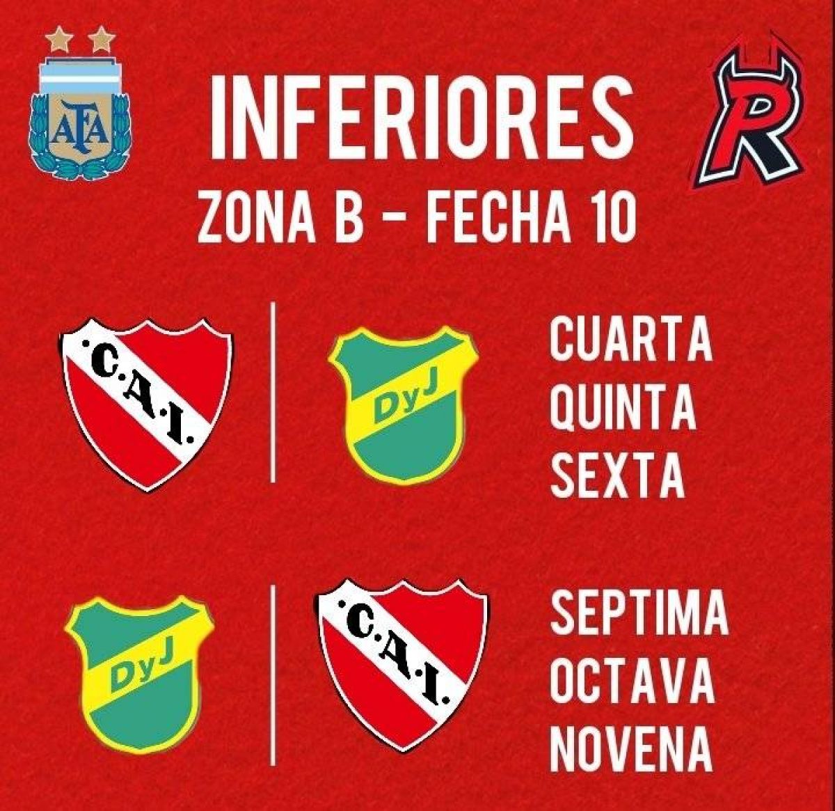 Pasión Roja  @PRojaOk #Inferiores BUENA JORNADA ANTE EL HALCÓN...