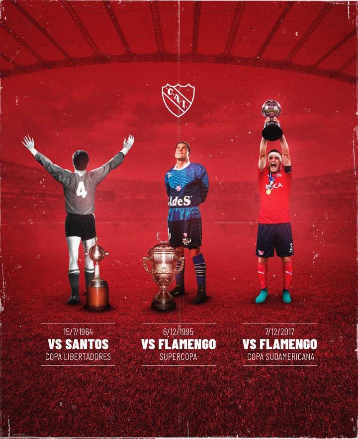 @Independiente Feliz cumpleaños, @maracana.