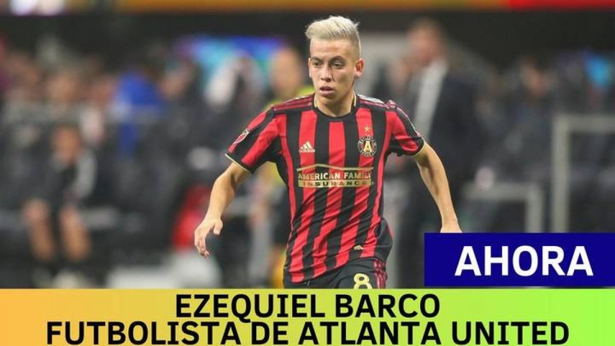 ¿Cómo te va? @Comotevaok #AHORA Ezequiel Barco, futbolista de #AtlantaUnited
