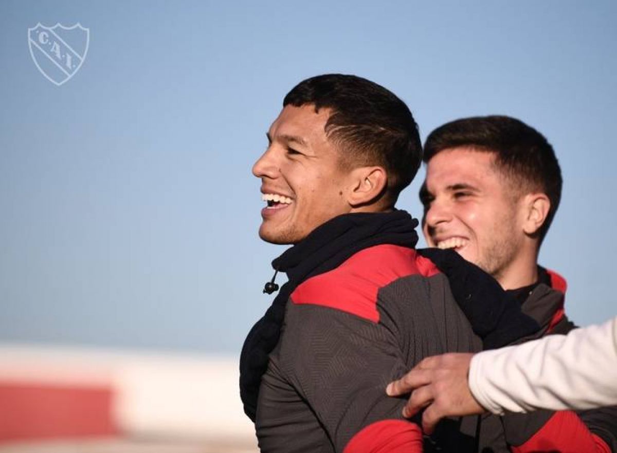 Entrenamiento en Villa Dominico.