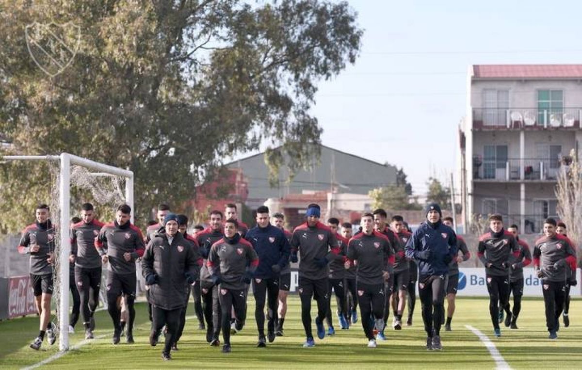 #Independiente completó el segundo día de pretemporada en el predio Santo Domingo.