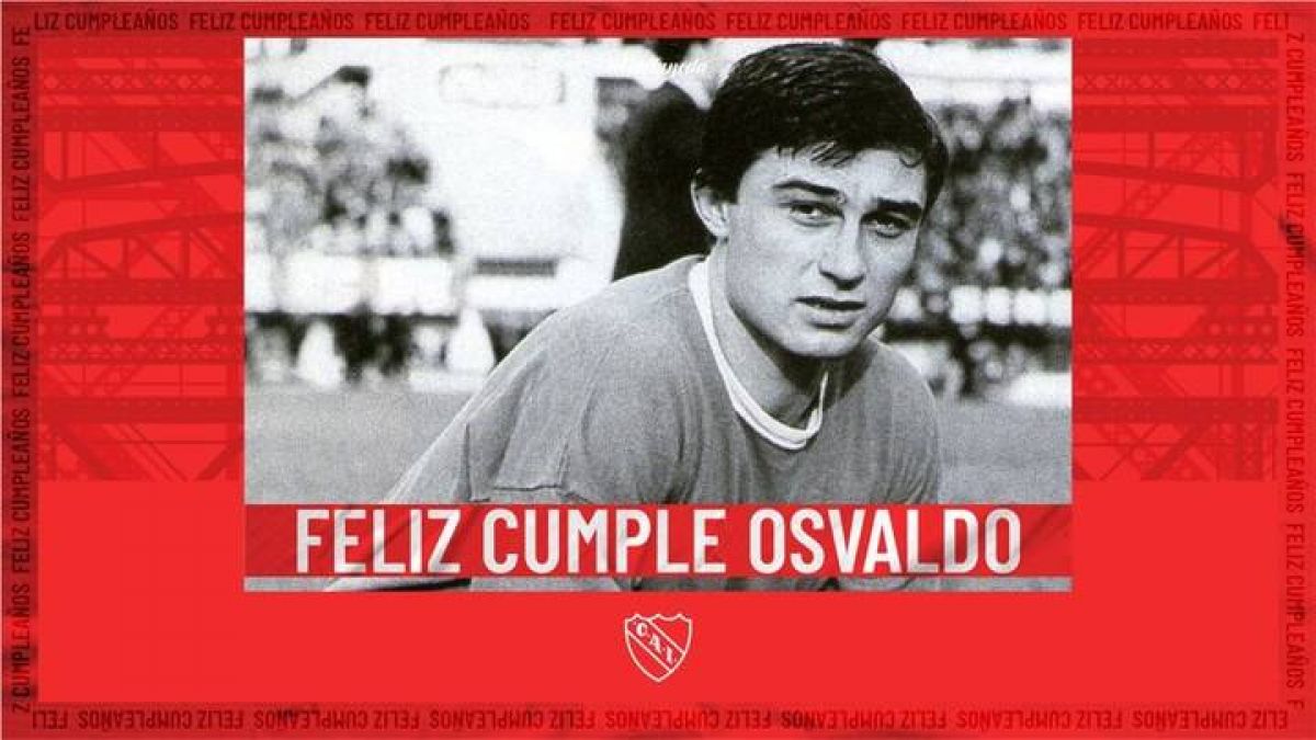 ¡Feliz cumpleaños Osvaldo Mura! #TodoRojo