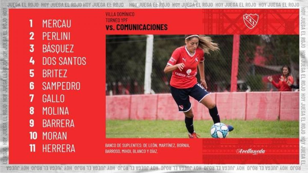 @Independiente ¡TREMENDO DEBUT DE LAS DIABLAS!