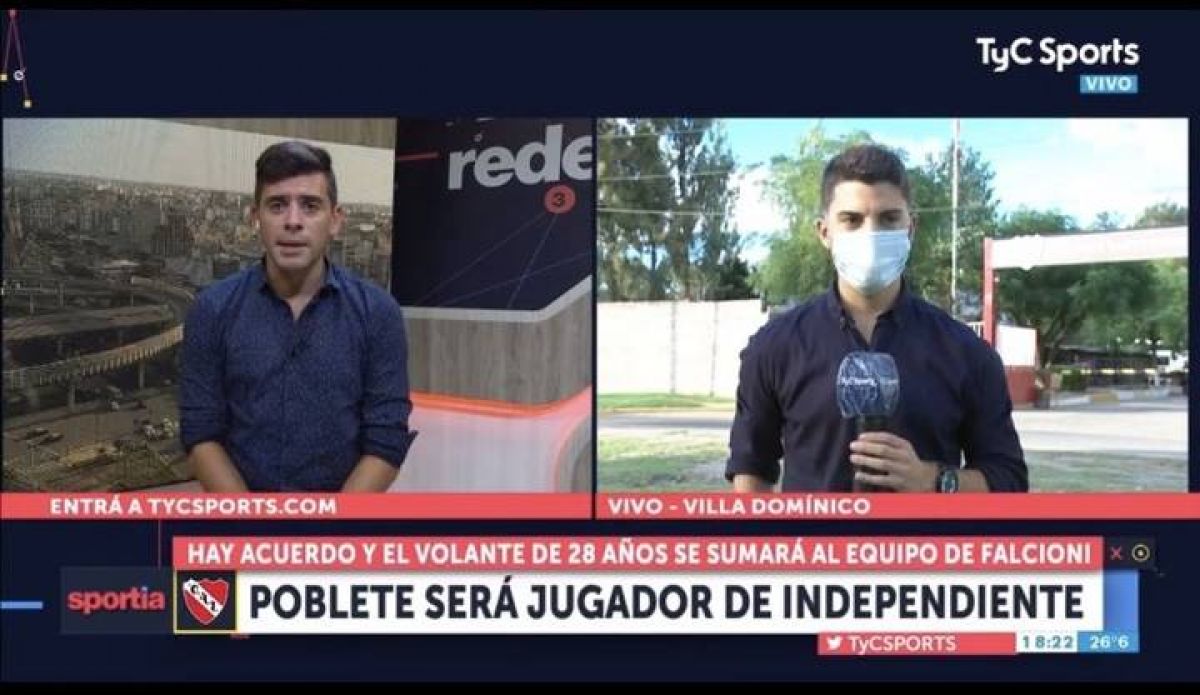 @GastonEdul Gerónimo Poblete y Adrián Arregui van a firmar mañana sus contratos con Independiente.