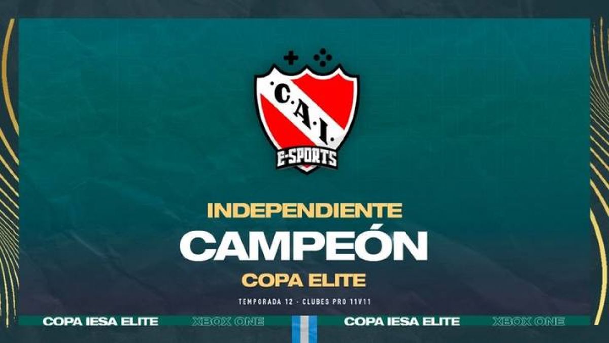 @CAIesports es el nuevo campeón de la #CopaIESAElite, tras vencer en el #ClasicoDeAvellaneda a @e_RacingClub por penales.