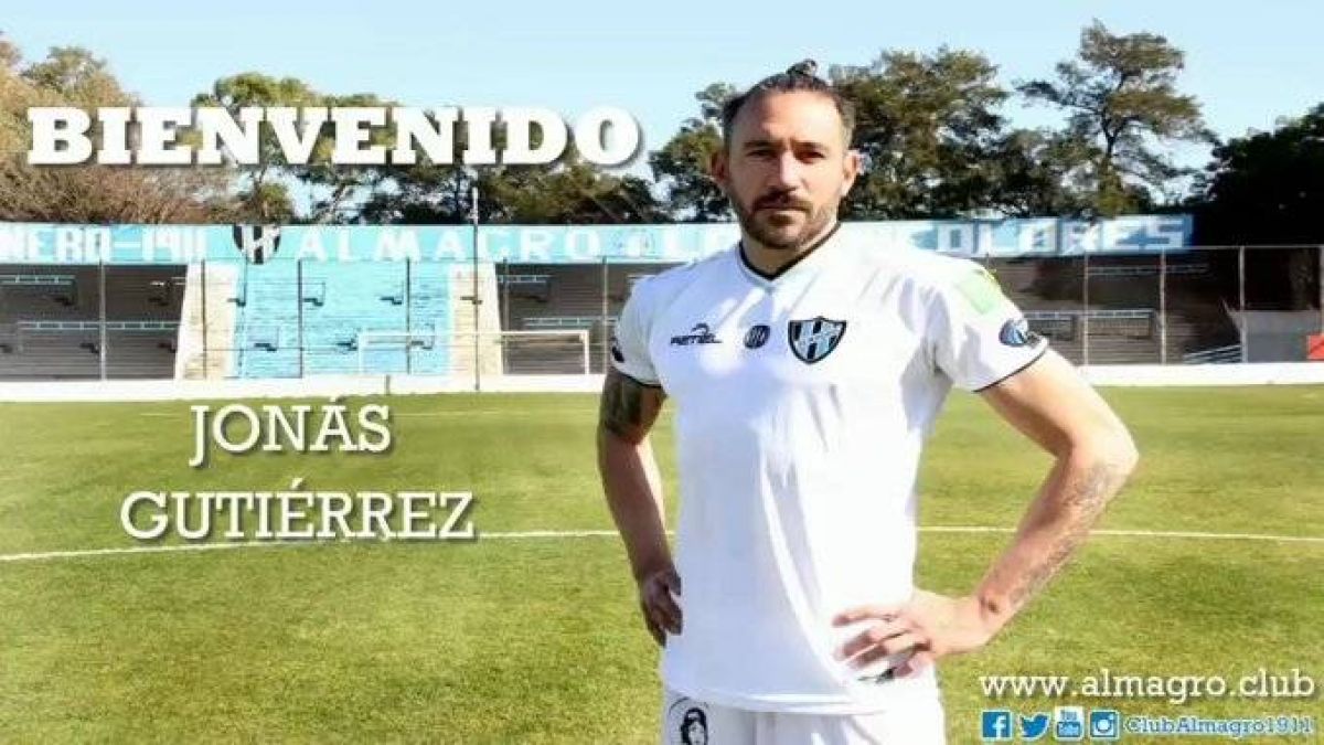 @ExJugadoresCAI El ex volante de #Independiente, Jonás Gutiérrez, es refuerzo de Almagro.